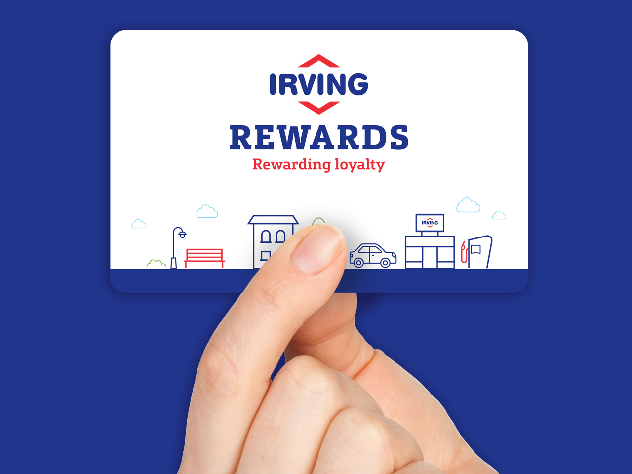 Irving Rewards Card