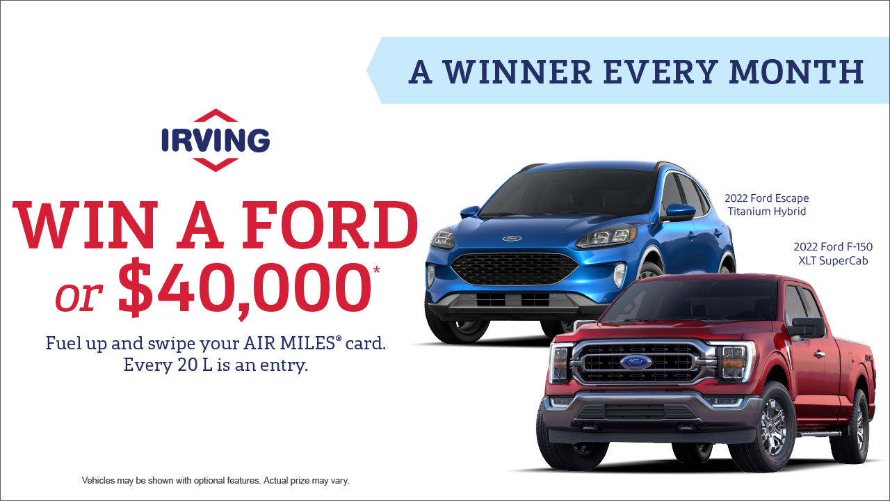 Win a Ford or $40,000 dollars
