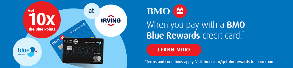 BMO 10X credit card offer banner