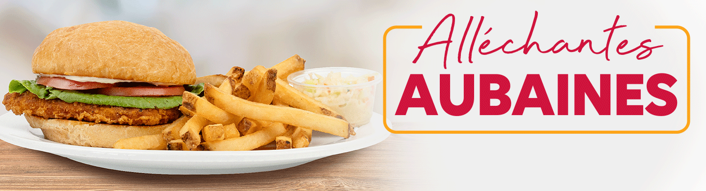 Burger image for value menu offer