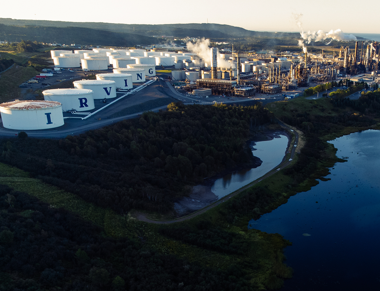 Irving Oil Refinery