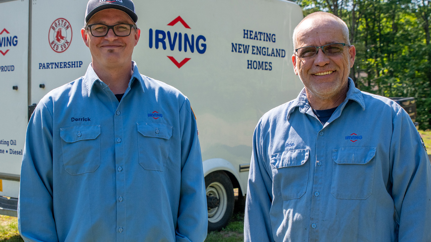 Irving Energy technicians on field to deliver propane in New England 