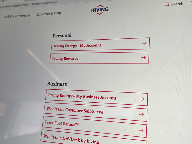 Irving Energy My account management tool for personal & business accounts 