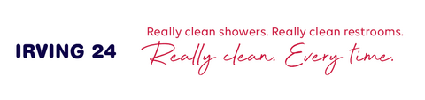 Really clean washrooms banner